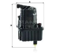 Filtro carburante MANN-FILTER WK 939/3