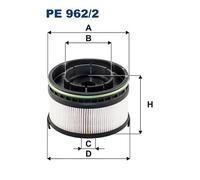 Filtro carburante FILTRON PE 962/2 per MERCEDES-BENZ GLE (V167) 2 2018-2023