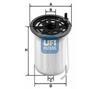 Filtro Carburante Gasolio Fiat Tipo (356_) S.W 1.6 D Multijet 88 Kw
