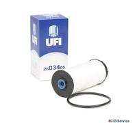 UFI 26.034.00 Filtro carburante Filtro combustibile per IVECO DAILY V Kipper