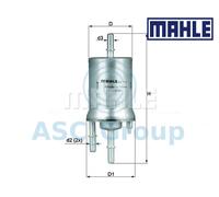 Filtro Carburante In-Linea Di Ricambio MAHLE KL 572
