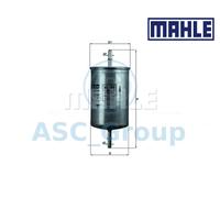 Filtro Carburante In-Linea Di Ricambio MAHLE KL 71