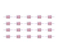 Filtro Carburante IN Linea - Grande X 20 Diesel, Veg Olio - Clear Plastica Rosso