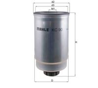 Filtro carburante MAHLE KNECHT KC 90