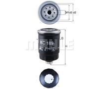 Filtro carburante KNECHT KC 189 per NISSAN NAVARA 2.5 dCi 4WD 4x4