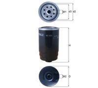 Filtro carburante KNECHT KC623