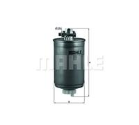 Filtro carburante Filtro per condotti/circuiti KL 180 KNECHT per FORD GALAXY I