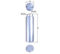 Filtro carburante KNECHT KL 229/11 per TOUAREG (7LA, 7L6, 7L7) 2.5 2003-2010