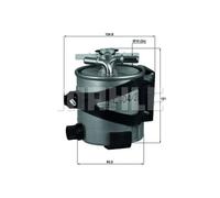 Filtro carburante KNECHT KLH 44/22 per RENAULT SCÉNIC 1.5 dCi (JM1E)