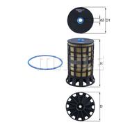 Filtro carburante KNECHT KX 606D