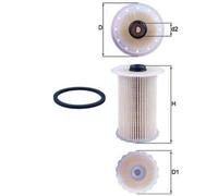 Knecht KX 229D Filtro Motore