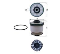 MAHLE ORIGINAL KX 385D Filtro carburante