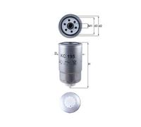 Filtro carburante MAHLE KNECHT KC 195