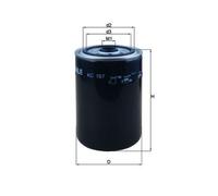 Filtro Carburante Mahle KC 197 per Iveco Mack Renault Renault Trucks