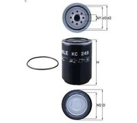 Filtro carburante MAHLE KC 249D per VOLVO A 9.364 2003-2007