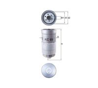 Filtro carburante KNECHT KC 69 per VOLVO 850 (854) 2.5 1995-1996
