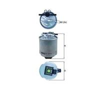 Filtro carburante KNECHT KL 440/39