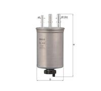 Filtro carburante KNECHT KL 446