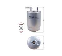 Filtro Carburante Mahle KL 485/5D per Renault Suzuki