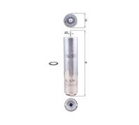 Knecht KL 579D Filtro Motore