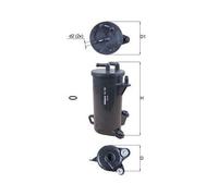 Filtro Carburante Mahle KL 764D per Honda