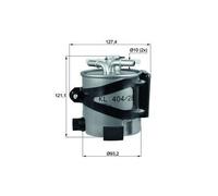 MAHLE ORIGINAL KLH 44/25 Filtro carburante