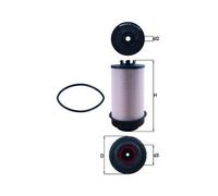 MAHLE ORIGINAL KX 181D Filtro carburante
