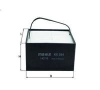 Filtro carburante MAHLE KX 394 per MAN HOCL 6.871 2009-2014