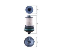 Filtro carburante KNECHT KX 532