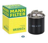 MANN-FILTER WK 820/2 x Filtro carburante - AUTOVETTURE + VEICOLI COMMERIALI