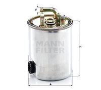 Filtro carburante - MANN-FILTER WK 842/18