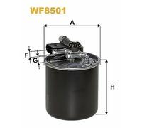Filtro Carburante Mercedes Classe CLA GLA Classe B 220 CDì C/sensore WIX WF8501