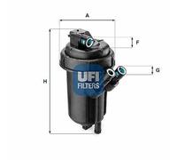 Filtro carburante UFI 55.114.01 OPEL TIGRA TwinTop 1.3 CDTI