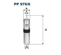 Filtro carburante per BMW MINI 1 2 MINI MINI CLUBMAN MINI COUNTRYMAN X1 X2