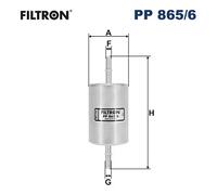 Filtro carburante FILTRON PP 865/6