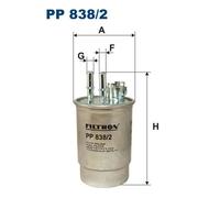 Filtro carburante per FORD FIESTA FOCUS TRANSIT CONNECT