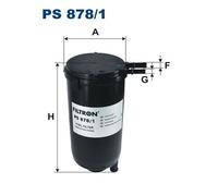 Filtro carburante per IRISBUS IVECO MITSUBISHI MULTICAR TEMSA Canter (FB7, FB8,