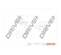 Filtro Carburante Per MERCEDES-BENZ Drve DP1110.13.0041
