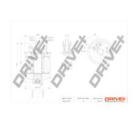 Filtro Carburante Per RENAULT Drve+ DP1110.13.0133