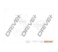 Filtro carburante senza sensore acqua DP1110.13.0041 Drve+ per MERCEDES-BENZ
