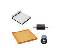 Filtro carburante Set Filtri 4 Pezzi Per Haval H9 2.0T 2014-2021 Kit Filtro Aria Fresca Carburante Gasolio Aria Condizionata Abitacolo Motore 1109110XKV08A 8104300H9 Filtro Benzina