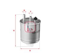 Filtro carburante SOFIMA S4117NR