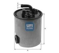 Filtro carburante UFI 24.006.00