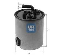 UFI 25.031.00 Filtro olio