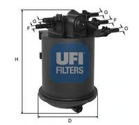 Filtro carburante UFI 24.086.00 RENAULT LAGUNA I (B56_, 556_) 1.9 dCi (B56W)