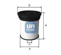 Filtro carburante UFI 26.019.01 LANCIA THEMA (LX) 3.0 V6 CRD