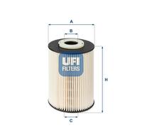 UFI 2602000 - Filtro carburante