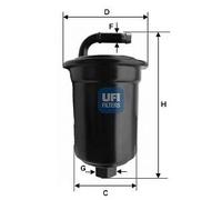 Filtro carburante - UFI 31.694.00