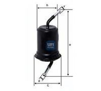 Filtro carburante UFI 31.764.00