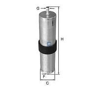 Filtro carburante UFI 31.839.00 BMW X5 (E53) 3.0 d